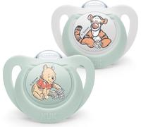 NUK Star Sucette en silicone taille 2 - Design Disney Winnie l'Ourson