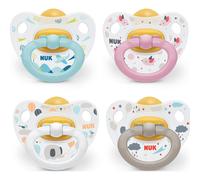 Nuk Star Sucette Latex 0-6M 2uts