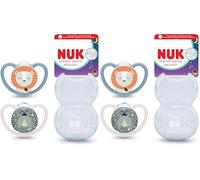 NUK Sucette Perfect Match Air Night, 18-36 mois (Lot de 2)