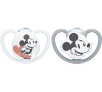 NUK Tétines silicone taille 1 Disney Mickey Space 2pcs