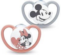 NUK Tétines silicone taille 3 Disney Mickey Space 2pcs