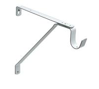 Nuk3y Support de tige d'étagère réglable robuste (blanc)