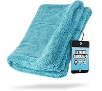 Nuke Guys Gamma Dryer L | Chiffon Sec Ultra Absorbant 1400GSM Bleu 40x60cm | Non Pelucheux, Fibres arrondies Douces, Anti-Rayures, Grand Chiffon en Microfibre de qualité supérieure pour Voiture, Moto