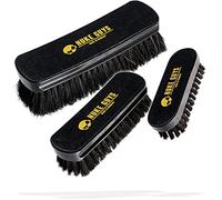 Nuke Guys Lot de 3 Brosses pour le Nettoyage Intérieur de la Voiture | Brosse Textile Douce Idéale pour les Sièges, l'Alcantara, le Cuir, la Capote de Cabriolet, les Tapis, les Tissus, les Chaussures