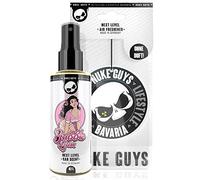 Nuke Guys Parfum pour voiture Bubblegum - 0,1 l - Spray désodorisant pour voiture - Durée du parfum : 2 heures - Parfum Bubblegum - Pendentif crâne sans odeur
