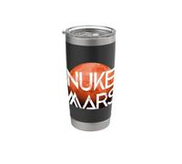 Nuke Mars L'exploration spatiale Terraform vaisseau spatial Gobelet isotherme en acier inoxydable double paroi