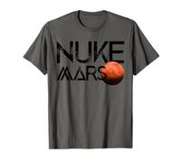 Nuke Mars L'exploration Spatiale Terraform Vaisseau Spatial T-Shirt