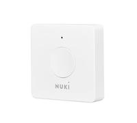Nuki Opener, Serrure porte, ouverture de porte intelligent, Serrure connectée de l'immeuble, Nuki WLAN Bridge requis, interphone sans fil, Nuki Smart Home, blanc