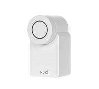 Nuki Smart Lock (2023), 4th Generation, Smart Door Lock with Mat for Keyless Access without Conversion, Electronic Door Lock That Turns Smartphone into a Key White, 221002