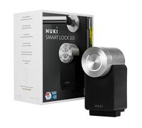 Nuki Smart Lock 3.0 Pro, Serrure connectée fonction Wi-Fi accès à distance, Serrure Smart Lock pour maison connectée, Fonctionne avec piles, certifié AV-Test, Noire