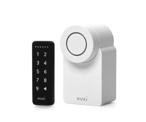 Nuki Smart Lock Go (2025) avec Bluetooth & Matter, serrure connectée transformant votre smartphone en clé, installation facile sans changer de cylindre - Smart Lock avec Keypad