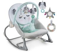 Nukido rocking bouncer avec vibration - menthe