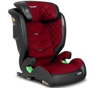 Nukido Siège Auto Bébé 15 à 36 kg - Isofix - Têtière Ajustable 12 Niveaux - Housse Amovible - Rouge - Louis