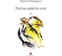 Nul ne saisit le vent Marion D'Elissagaray (Auteur)
