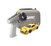 NULA Mini voiture de course RC S100 - Échelle 1:64 - 2,4 GHz - Direction entièrement proportionnelle - Suspension indépendante - Véhicule de drift télécommandé pour adultes et amateurs - RTR