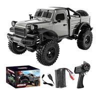 NULA Voiture télécommandée 4WD RC avec lumière LED, 1:18, 12 km/h, RC Hobby Offroad All-Terrain Crawler, Camion, véhicule de course, véhicule tout-terrain, RTR RC, Buggy, Jouet C8813
