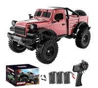 NULA Voiture télécommandée 4WD RC avec lumière LED, 1:18, 12 km/h, RC Hobby Offroad All-Terrain Crawler, Camion, véhicule de course, véhicule tout-terrain, RTR RC, Buggy, Jouet C8813