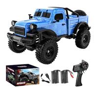 NULA Voiture télécommandée 4WD RC avec lumière LED, 1:18, 12 km/h, RC Hobby Offroad All-Terrain Crawler, Camion, véhicule de course, véhicule tout-terrain, RTR RC, Buggy, Jouet C8813