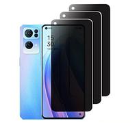 nulala 3 Pièces Anti-Espion Protecteur D'écran pour Oppo A54 5G, Privacy Film en Verre Trempé Confidentialité 3D Vitre Protection Écran pour Oppo A54 5G [Non Compatible avec Lecteur d’Empreinte]