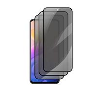 nulala 3 Pièces Protection d'écran Anti-Espion pour vivo V20, Privacy Protecteur d'écran Film en Verre Trempé pour vivo V20 - Dureté 9H, Anti-Rayures, Sans Bulles