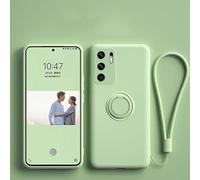 nulala Coque pour Vivo V23 4G, Silicone Liquide Antichoc Housse de Protection, Étui Protection Complète Support Magnétique de Voiture pour Vivo V23 4G