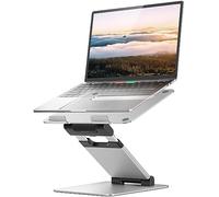 Nulaxy C5 - Support d'ordinateur Portable Compatible 10 à 17 Pouces - Réglable en Hauteur et Inclinaison - Ergonomique - Aluminium - Montage sur Table - 1 Count