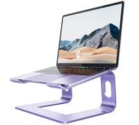 Nulaxy Support Ergonomique en Aluminium pour Ordinateur Portable, rehausseur Amovible pour Ordinateurs Portables de 10 à 15,6", Violet