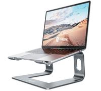 NULAXY Support pour Ordinateur Portable, Support Amovible Ergonomique en Aluminium,Compatible avec Les Ordinateurs Portables MacBook Air Pro, Dell XPS, HP, Lenovo et Plus 10-15.6 Pouces Gris