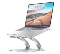 Nulaxy Support pour Ordinateur Portable, Support PC Portable Réglable Compatible avec MacBook Pro/Air et Ordinateurs Portables (10-17 Pouces) - Argenté