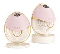 Nuliie JoyFlow Pro Tire-lait Électrique 2 Packs Gris Rose