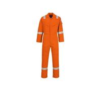 null - Combinaison Flamme Résistant et Antistatique 350g couleur : Tall de couleur Orange taille XXL - PORTWEST