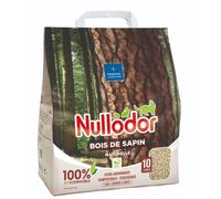 NULLODOR Litière Bois de sapin par DEMAVIC - 10 L - 4,4 kg