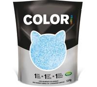 Nullodor Litière en Silice Agglomérante pour Chat 1 8 kg Bleu - 1 sac = 1 mois - Par DEMAVIC