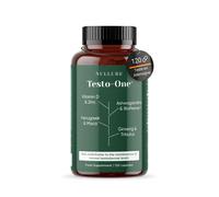 Nullure Testo-One | Testostérone Naturelle · Ashwagandha · Maca · Tribulus · Zinc · Ginseng | 120 Gélules Vegan