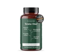 Nullure Testosterone Homme Naturel |Vegan | Tribulus Terrestris + Maca + Ashwagandha + Zinc + Ginseng + Fenugrec + Zink + Vitamine D + Biopérine |120 gélules (2 mois)