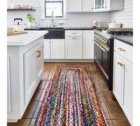 nuLOOM Tapis de course, Collection Tammara, tressé à la main, 76 x 183 cm, Multicolore