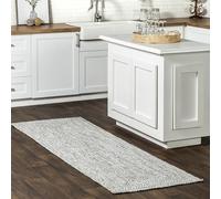 nuLOOM Tapis décoratif tressé à la Main, intérieur/extérieur, 0,6 x 5,5 m, adapté aux Animaux domestiques, résistant aux intempéries, pour terrasse, Balcon, Chambre à Coucher, Salon, Salle à Manger,