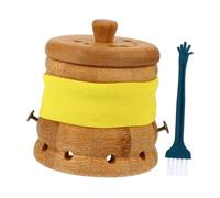 NULYLU 1 Ensemble Boîte de Moxibustion Épaissi Température Outil de Massage Chinois pour Moxibustion Sûre pour Détente