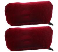 NULYLU 1 Paire de Tapis de Béquille sous Aisselle en Coton et Éponge Léger Facile à Remplacer Coussinet pour Canne Rouge Confortable pour Usage Domestique