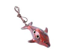 NULYLU 1 pièce Ocarina Céramique Musicale Portable pour Débutants Instrument de Musique pour Doux et pour Festivals et Noël Couleur Aléatoire Couleur Aléatoire