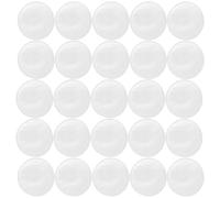 NULYLU 100 Coussinets Faciaux Ronds en Tissu Non Tissé Blanc, Légers et Épais Bord Renforcé, 100 Pièces pour Démaquillage Quotidien et Nettoyage du Visage
