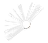 NULYLU 100Pcs Vernis À Ongles Conseils D'Entraînement Pour Les Ongles Bâtons D'Échantillons De Couleurs D'Ongles Bâtons D'Échantillons De Vernis À Ongles Présentoir De Couleurs De Vernis