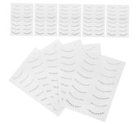 NULYLU 10feuilles Autocollants De Inférieurs Stickers De Maquillage Pour Femmes Application Facile Et Naturelle Décorations Pour Soirées Et Événements