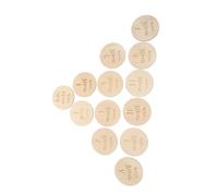 NULYLU 13 Pièces Cartes Étape Garçon Fille Bois Accessoires Photo Naissance et Anniversaire pour Annonces et Souvenirs de Croissance Infantile