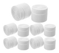 NULYLU 15 Pièces Boîte Désodorisante Vide 150ml, Plastique Blanc, Rechargeable, Anti-odeurs, Portable, pour Huiles Essentielles, Voiture et Salle de Bain