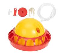 NULYLU 1ensemble Distributeur Eau Automatique pour Poules Canards Et Oies Abreuvoir pour Élevage De Volailles Kit Complet pour Nourrir Efficacement Les Poussins Et Volailles