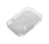NULYLU 1ensemble Set De Pinceaux à Lèvres Silicone Accessoire De Maquillage Portable Pour Femme De Pinceaux Semi-transparents Pinceau De Masque à Lèvres Pour Salon De Beauté Ou Usage