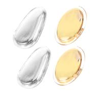 NULYLU 2 paires Plaquettes de Nez et Silicone Durables Coussinets Antidérapants pour Lunettes et Lunettes de Soleil Confort Kit Petites Gouttes