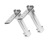 NULYLU 2 pièces Charnières de Porte pour Congélateur de Zinc Ferme Porte Automatique Renforcé Accessoires Compatibles Réfrigérateur Installation Rapide