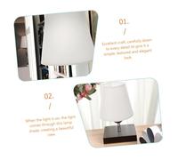 NULYLU 2 pièces Lot de Abat-jours Tissu Beige pour Lampe de Plafond Lampe de Table et Lampadaire Facile à Installer et Élégant pour Décoration Intérieure